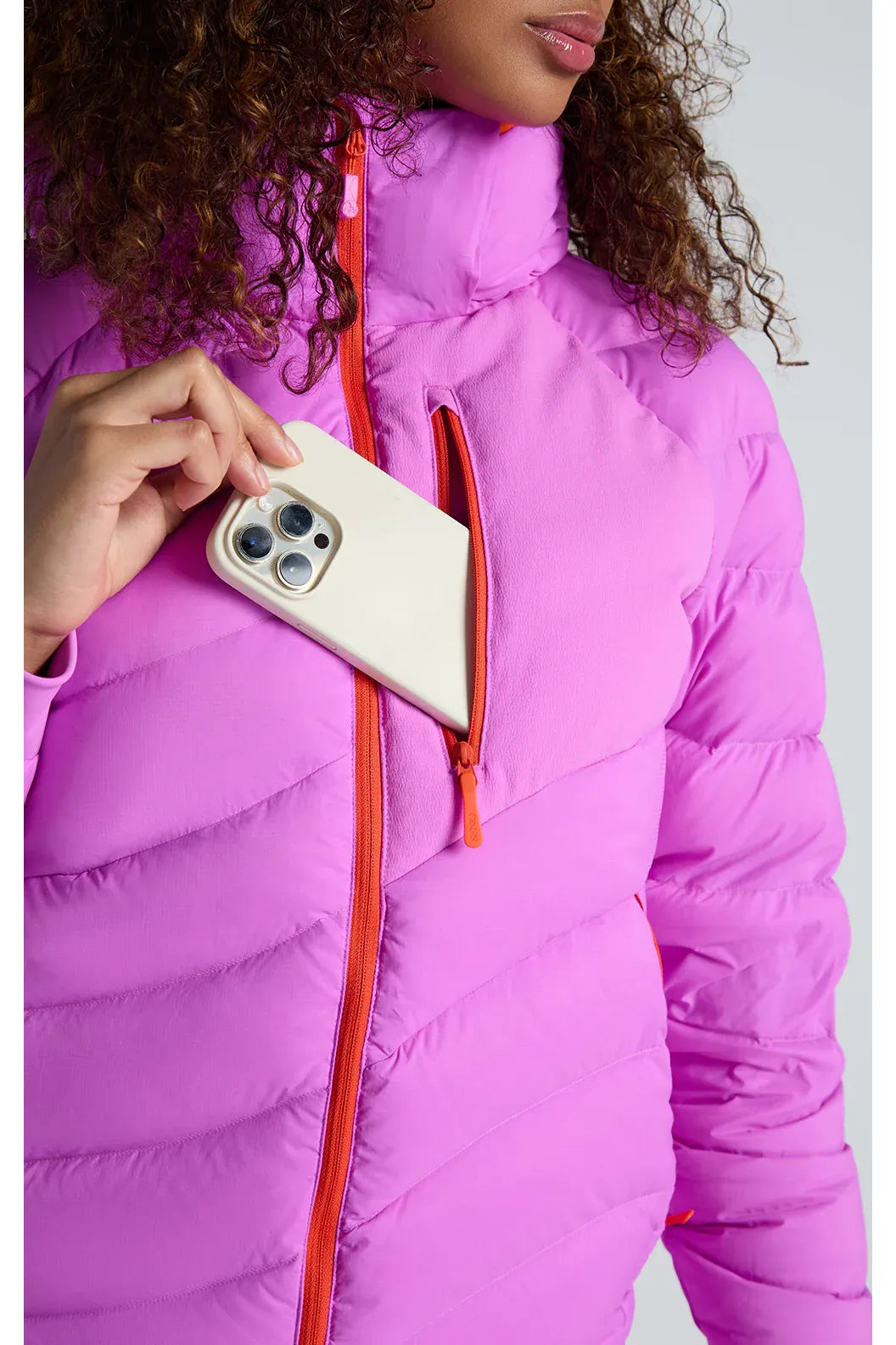 Wildpuff Packable Removable Hood Jacket - Starburst