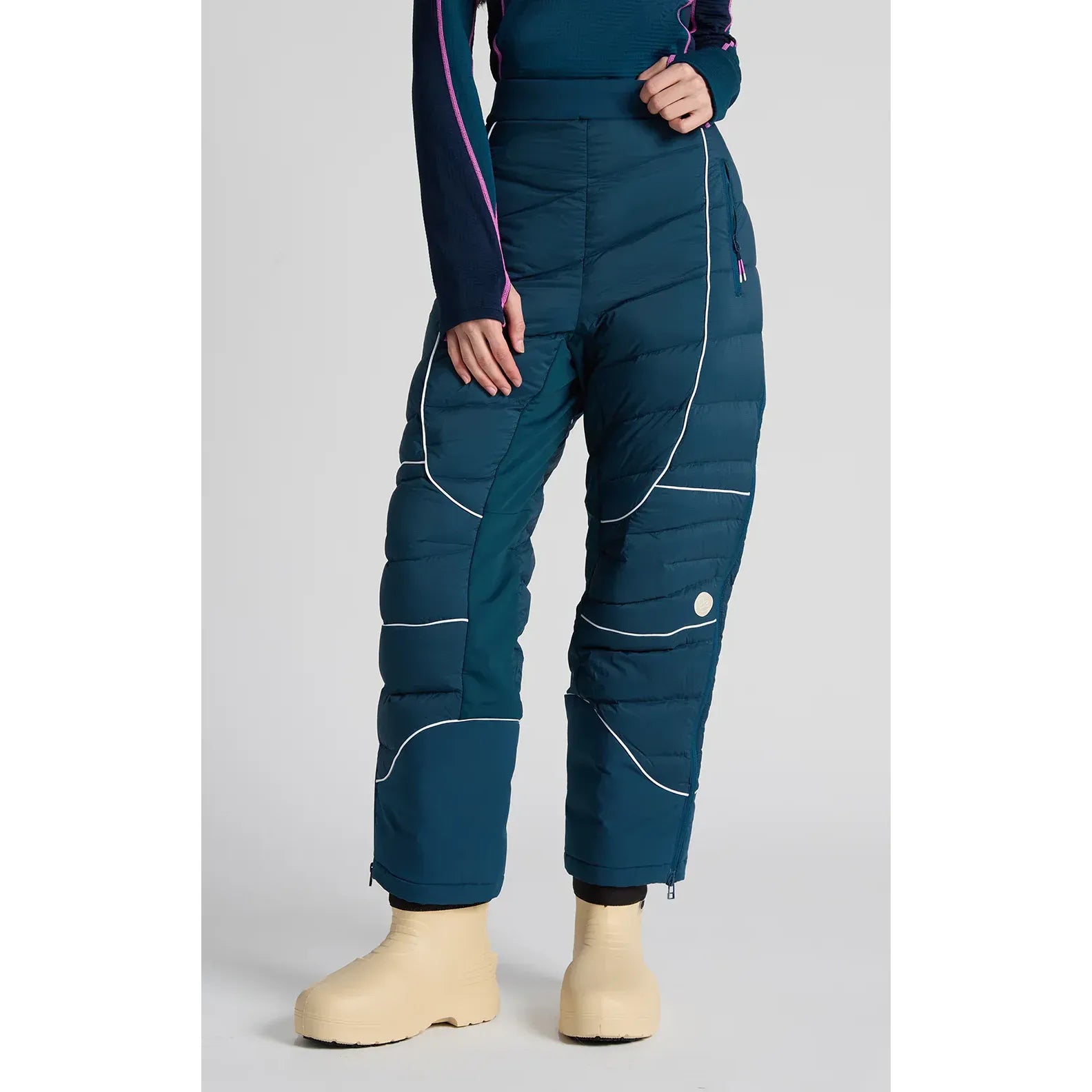 WildPuff Packable Down Pant - Slushi - DUNE + SALT