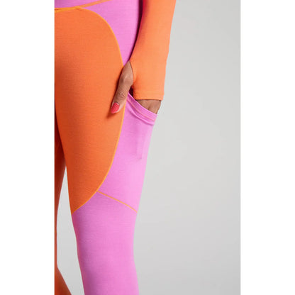 Wool Sculpt Merino Baselayer Legging - Spicy - DUNE + SALT
