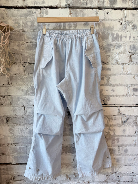 FreeCity OUTOFSIGHT POPLIN/AIR FLAP/SNAP KITE PANT - Blue Plant Dark Gray