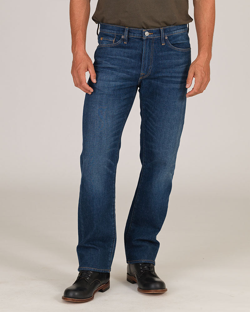 Men's Ace Rivington Harlan Straight Comfort 12oz jeans in Dark Classic wash