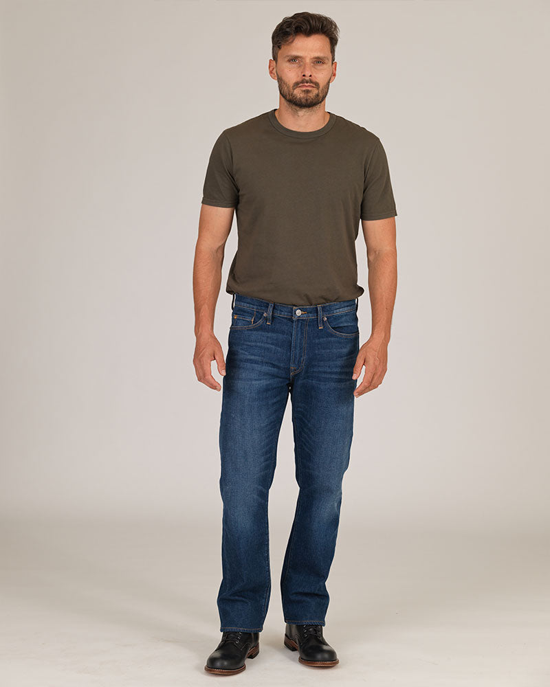Men's Ace Rivington Harlan Straight Comfort 12oz jeans in Dark Classic wash