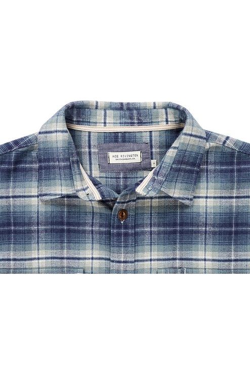 Utility Winter Flannel - Storm Blue - DUNE + SALT