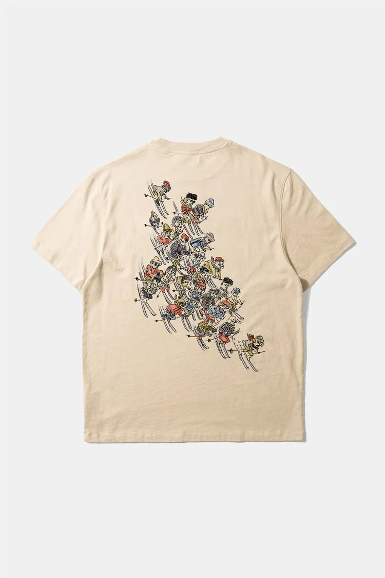 Chairlift T-Shirt - Plain Tan - DUNE + SALT