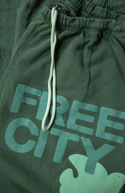 FreeCity FREECITY LARGE SWEATPANT - Eatgreen Dark Slate Gray
