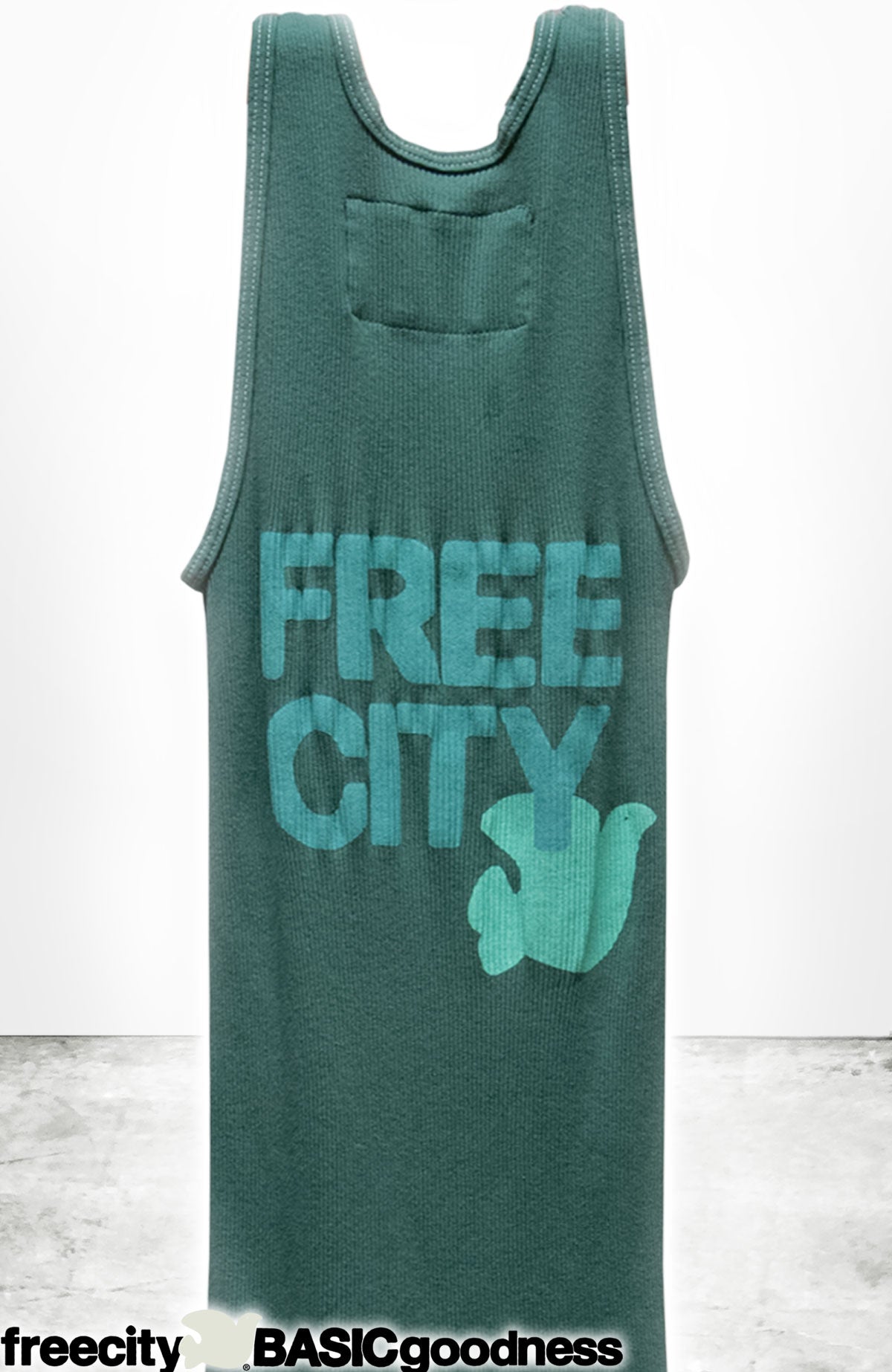 FreeCity FREECITY RTU/1999 SUPERVINTAGE TANK - Eatgreen White Smoke