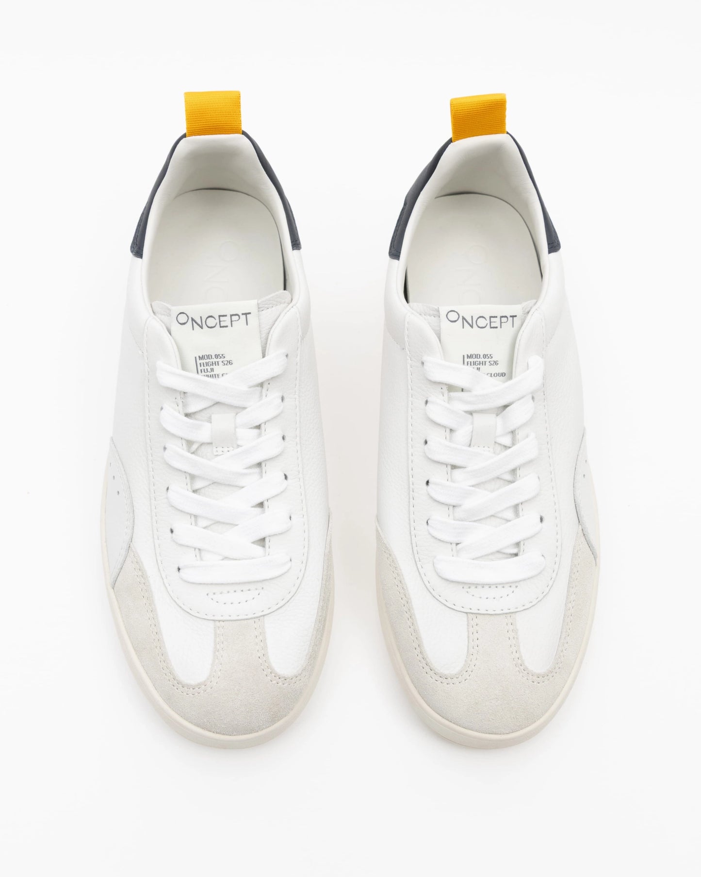 Fuji Men's Court Sneaker - White Cloud - DUNE + SALT