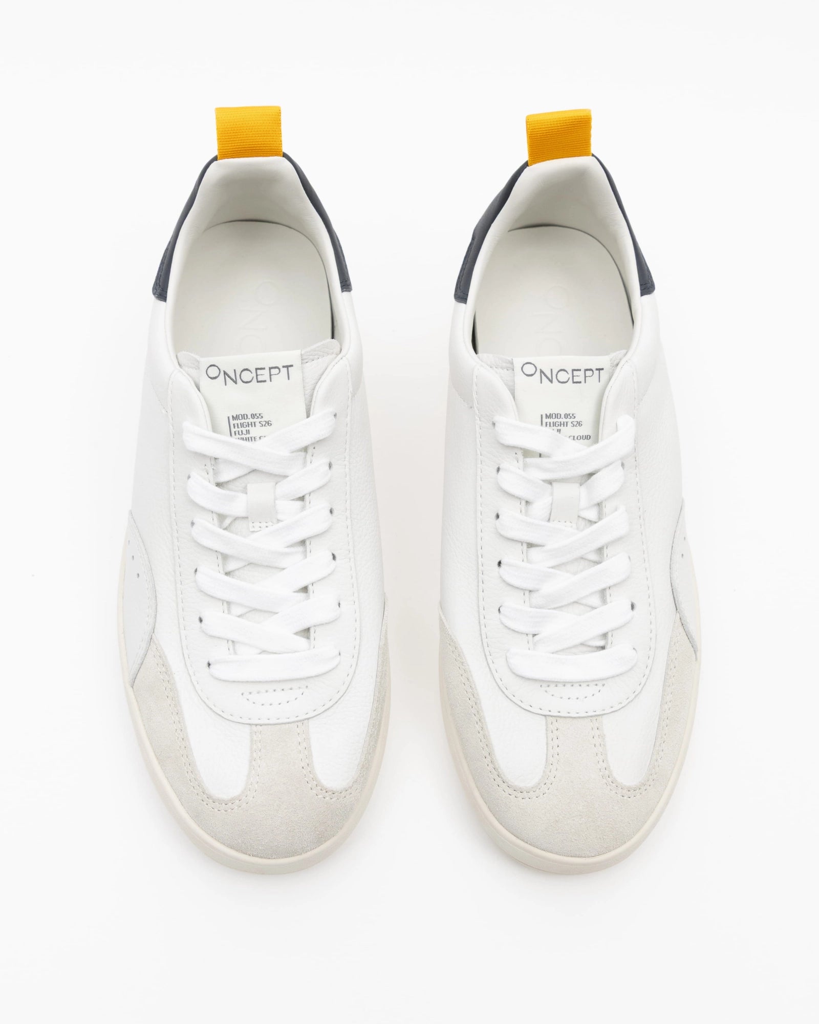 Fuji Men's Court Sneaker - White Cloud - DUNE + SALT