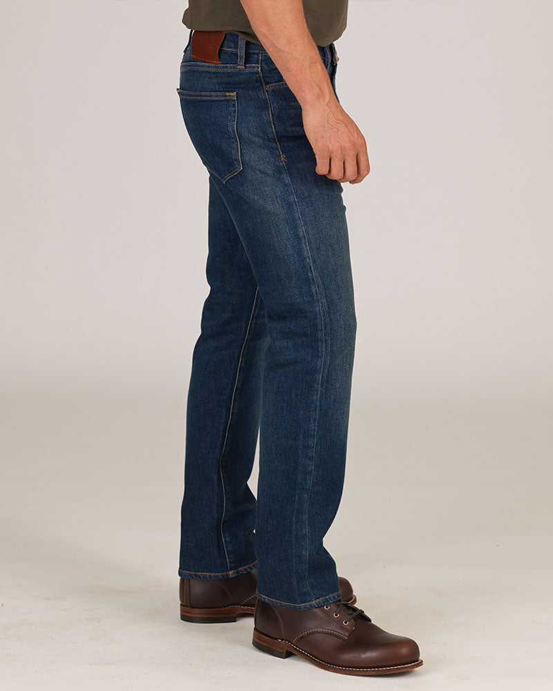Men's Ace Rivington Harlan Straight Comfort 12oz jeans in Dirty Classic wash