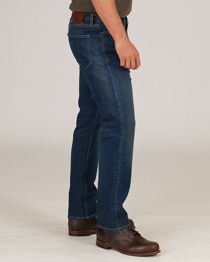 Men's Ace Rivington Harlan Straight Comfort 12oz jeans in Dirty Classic wash