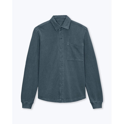 Caza Knit Shirt - Lake - DUNE + SALT