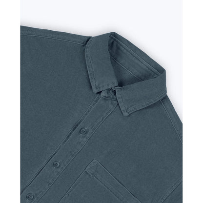 Caza Knit Shirt - Lake - DUNE + SALT