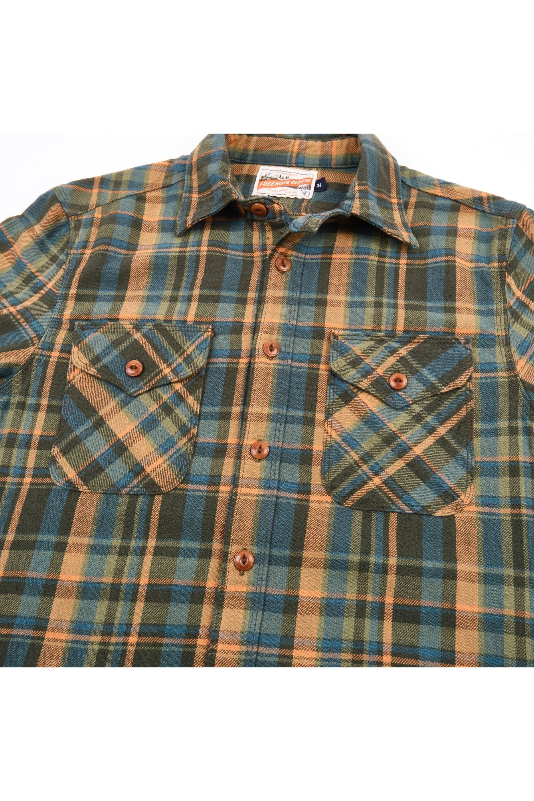 Wells Workwear Shirt - Evergreen Plaid - DUNE + SALT