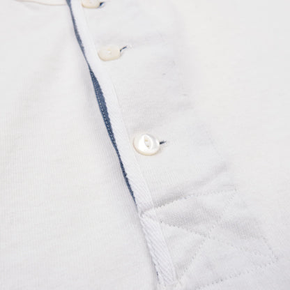 13 Ounce L/S Henley - White - DUNE + SALT