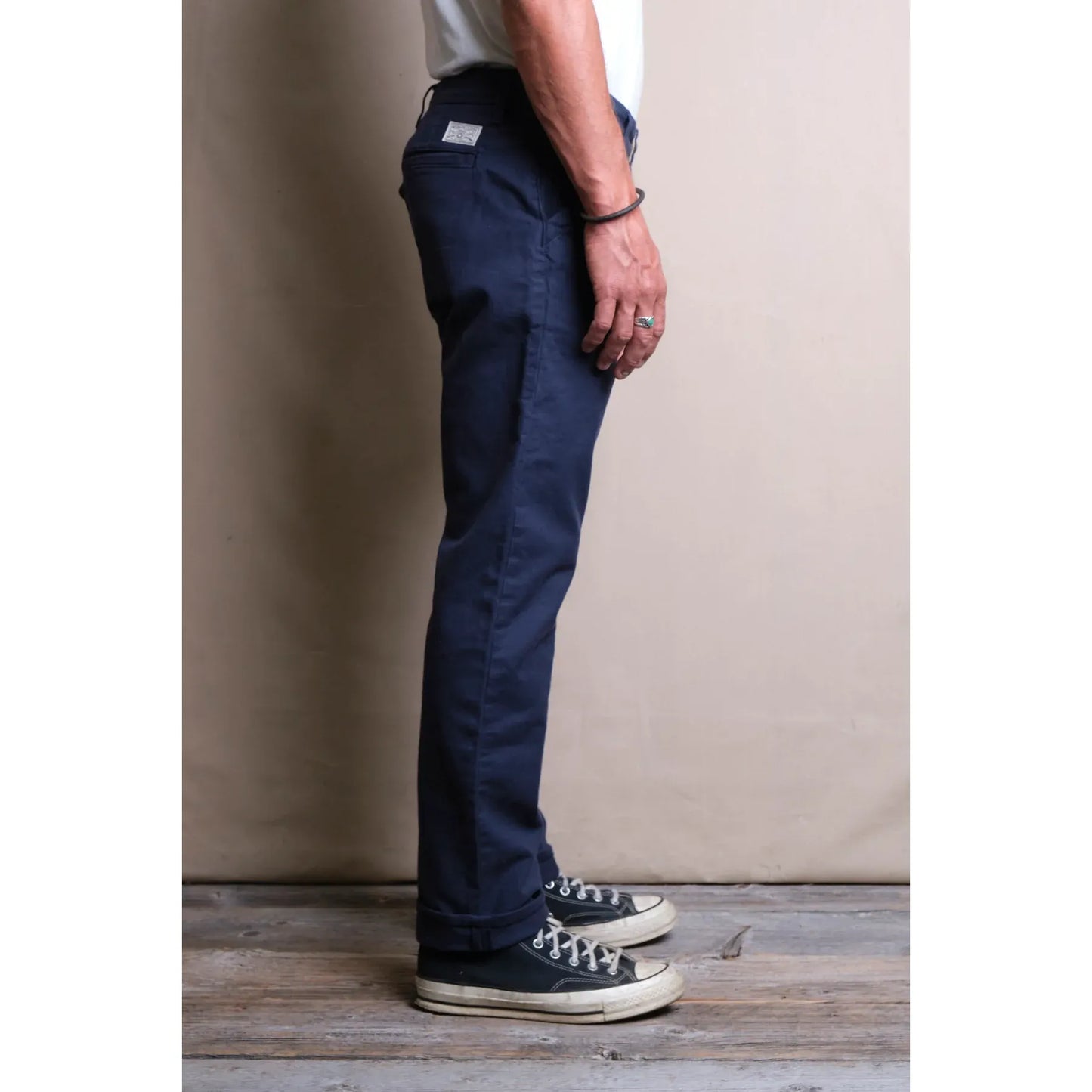 10 Oz Slim Fit Worker's Chino - Navy - DUNE + SALT