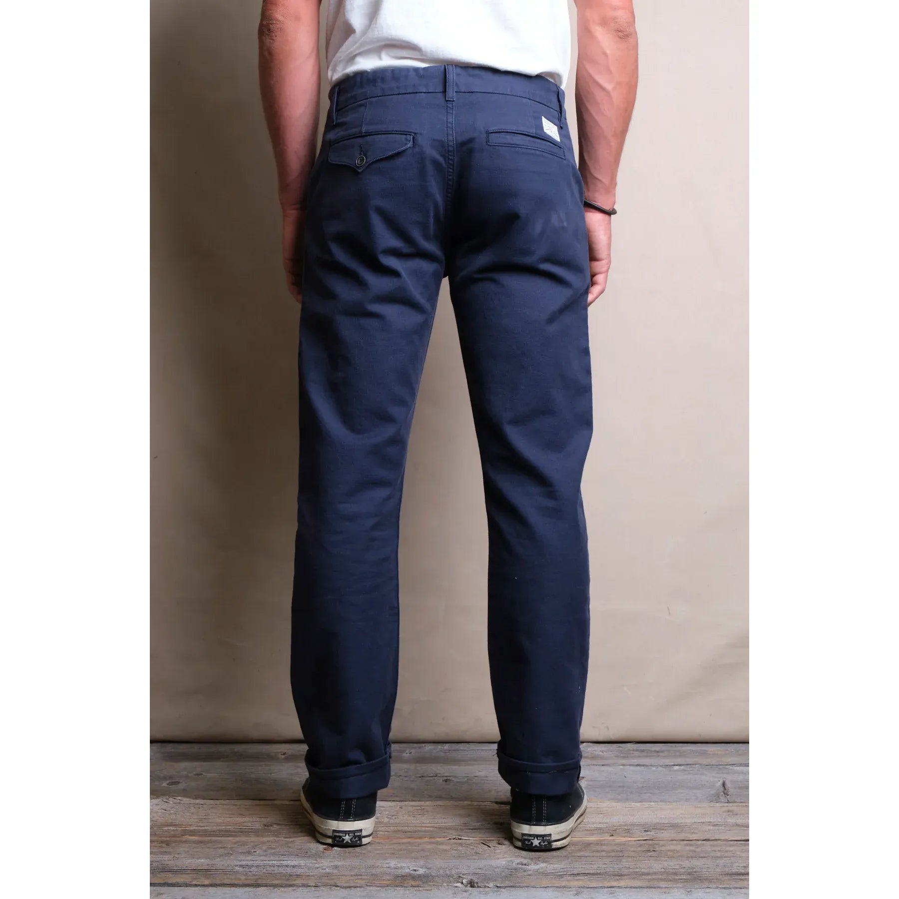 10 Oz Slim Fit Worker's Chino - Navy - DUNE + SALT