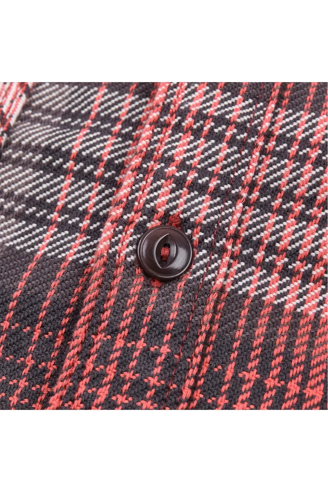 Wells Plaid Shirt - Ibis Red - DUNE + SALT