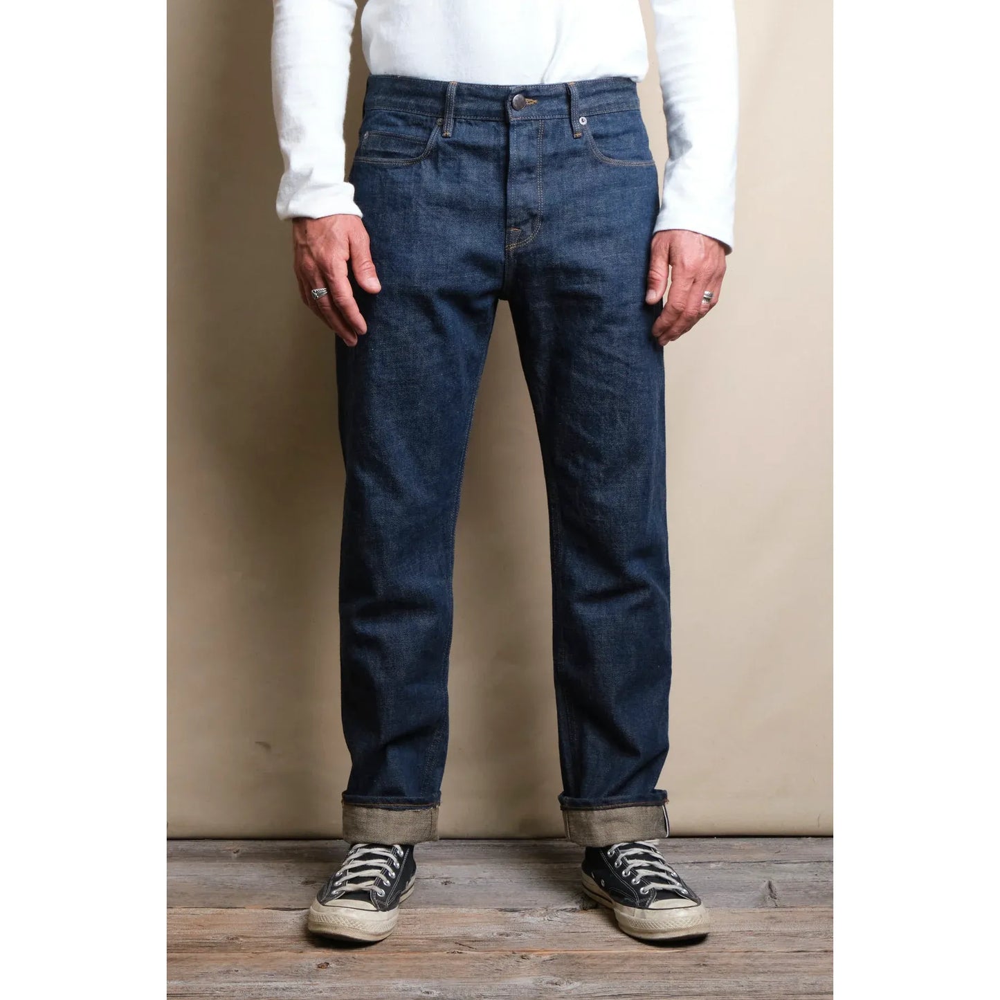 Portola Clasic Taper 13 OZ Denim - Natural Rinse - DUNE + SALT