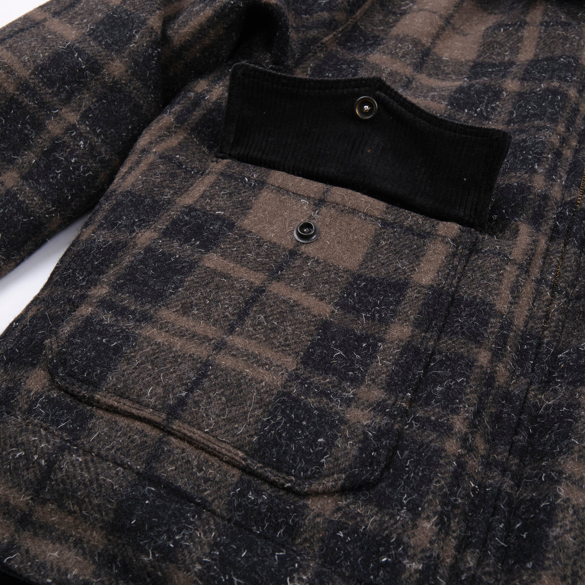 Alcorn Wool Sport Jacket - Cedar Plaid, view 6