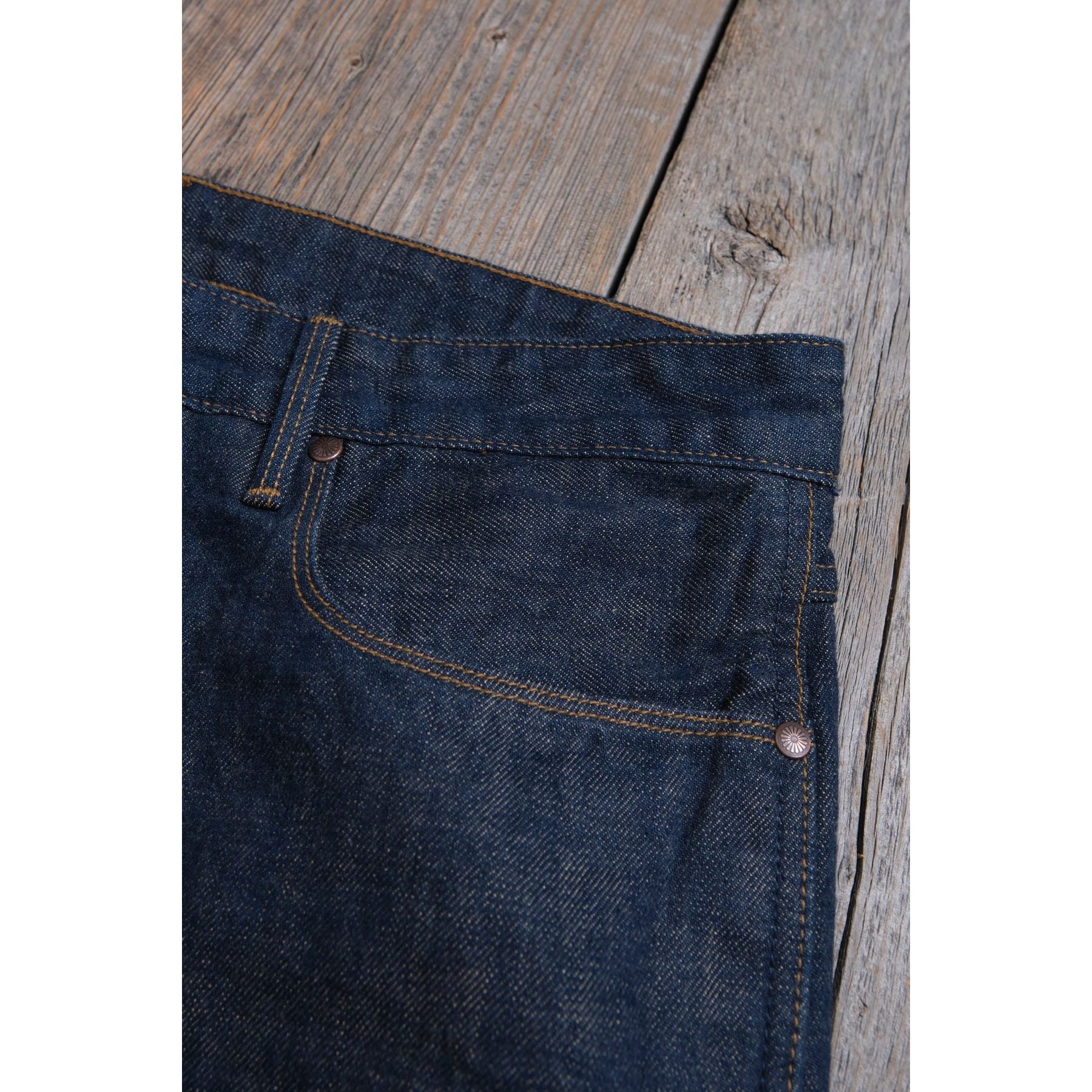 Portola Clasic Taper 13 OZ Denim - Natural Rinse - DUNE + SALT