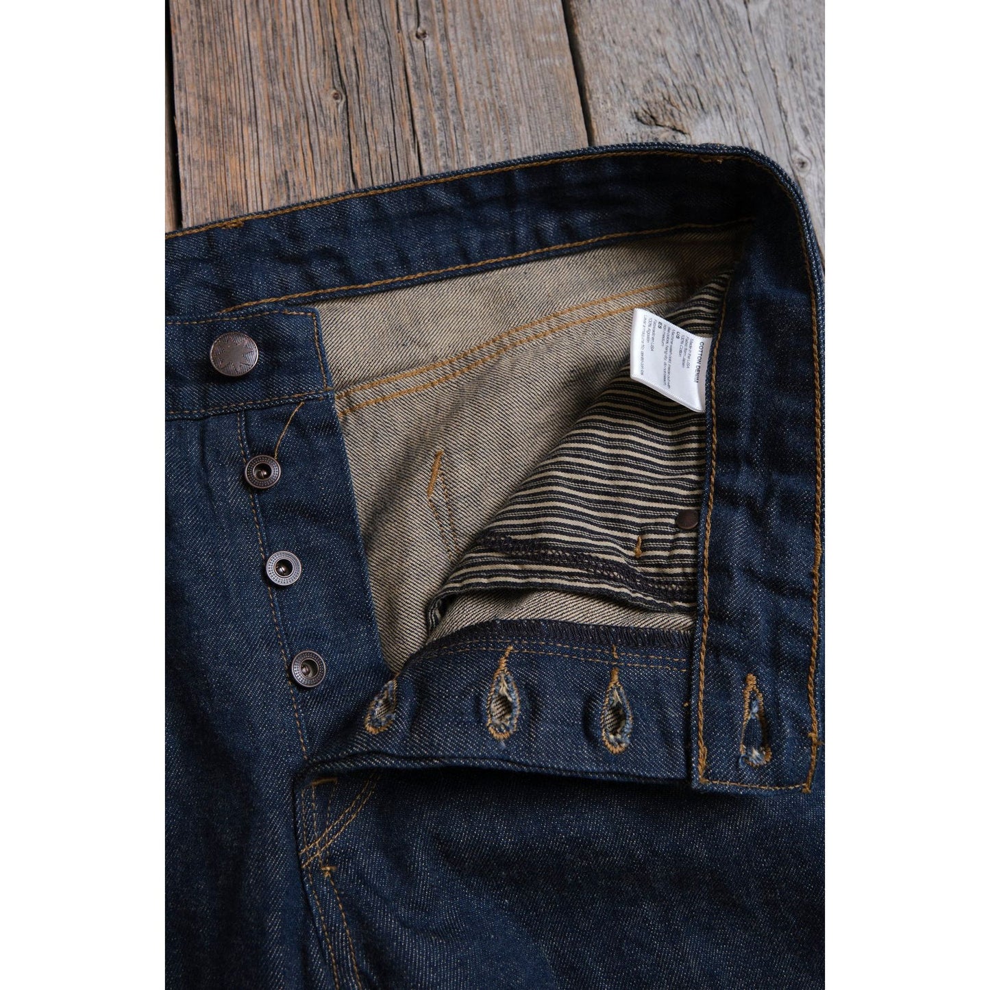 Portola Clasic Taper 13 OZ Denim - Natural Rinse - DUNE + SALT
