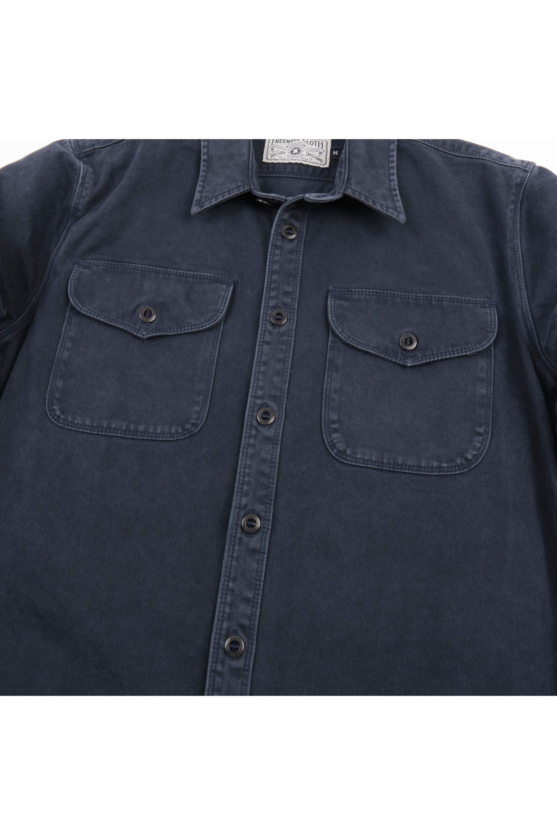 Utility Twill Shirt - Navy - DUNE + SALT