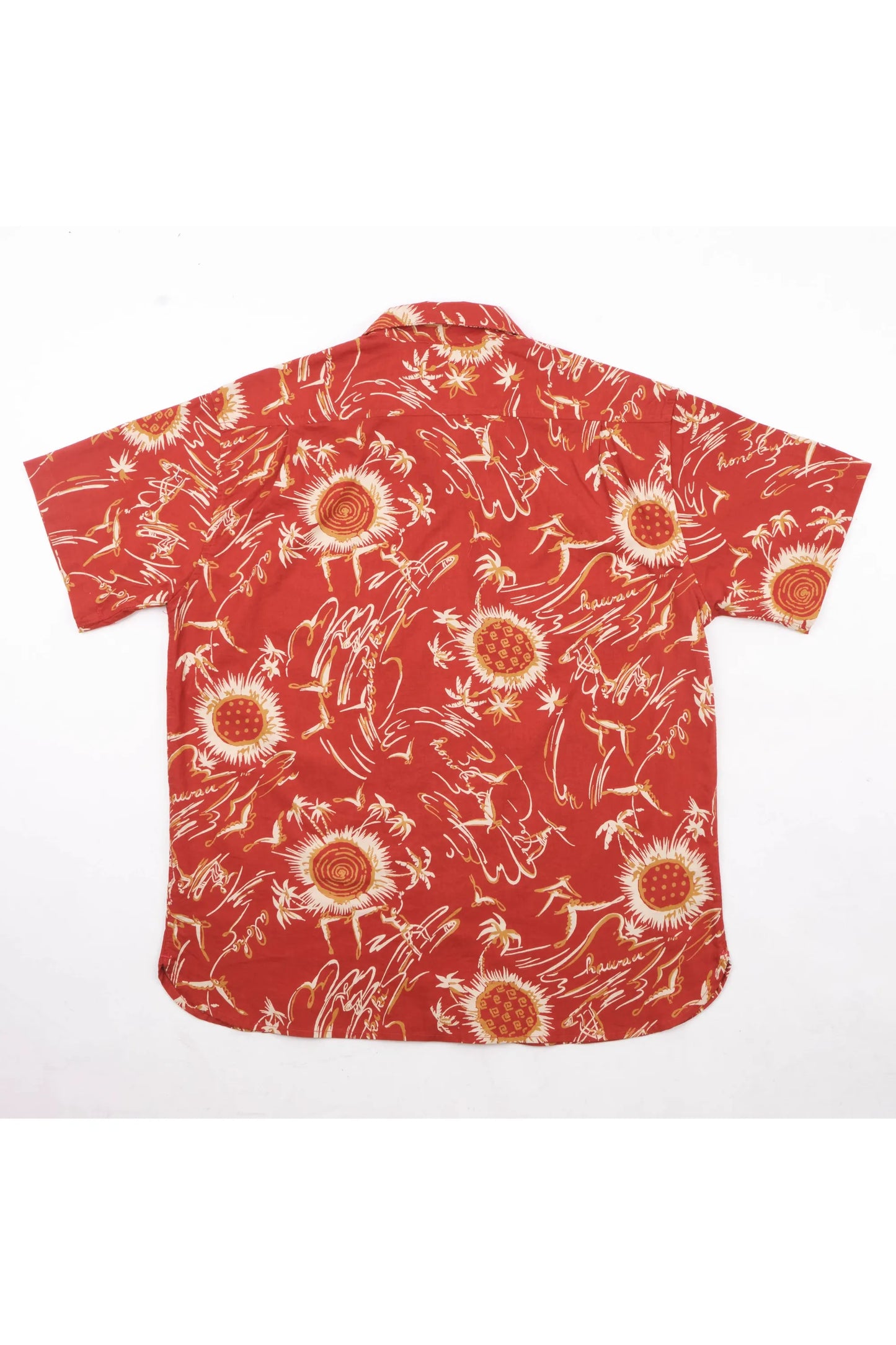Dean Double Pocket SS Shirt - Aloha Red - DUNE + SALT