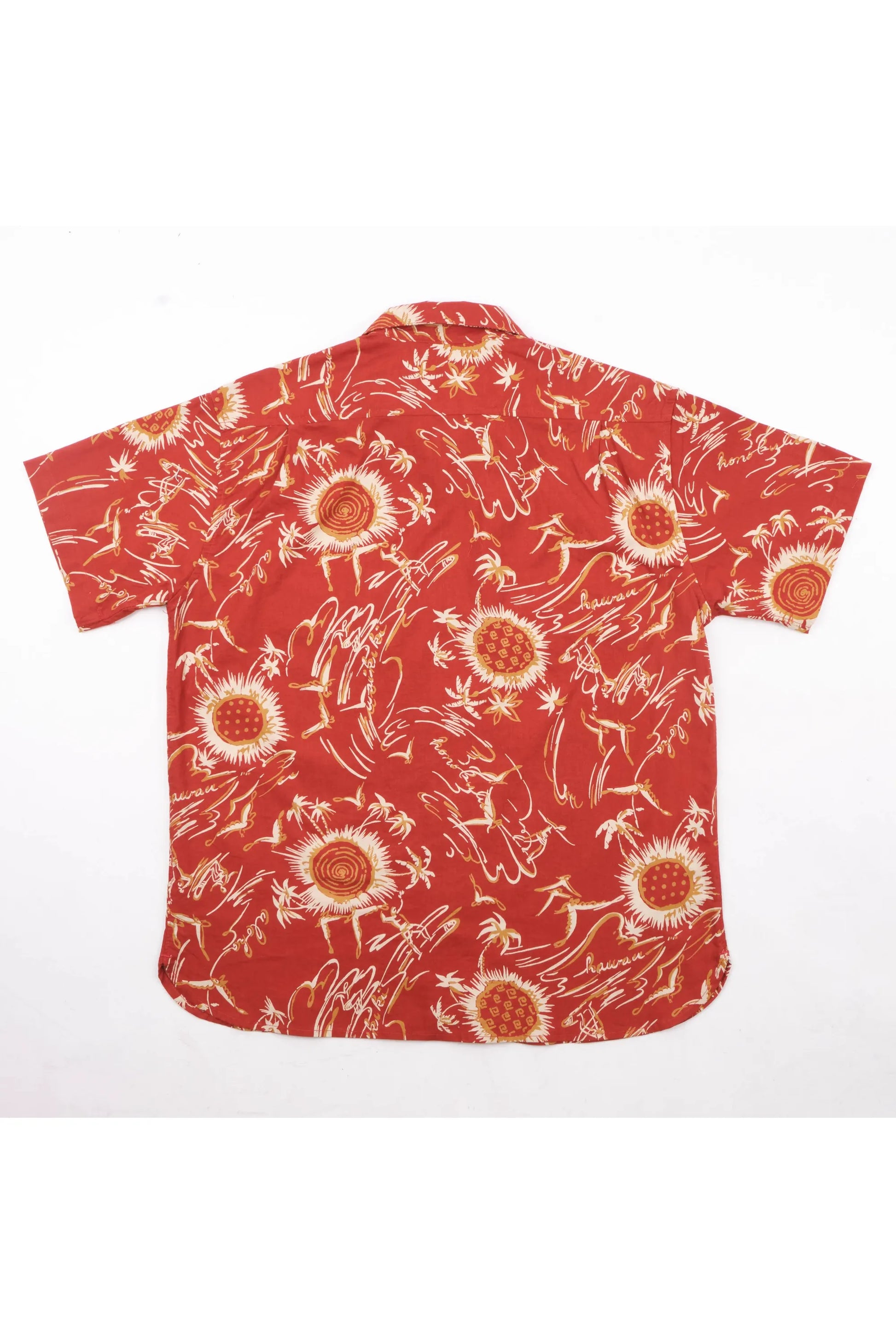 Dean Double Pocket SS Shirt - Aloha Red - DUNE + SALT