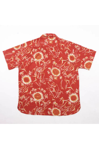 Dean Double Pocket SS Shirt - Aloha Red - DUNE + SALT