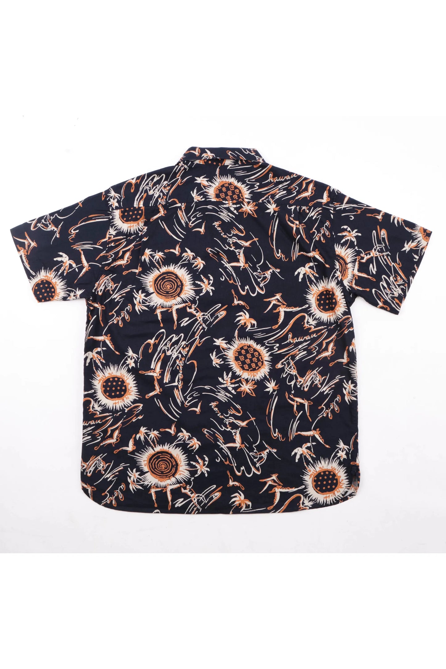 Dean Double Pocket SS Shirt - Aloha Navy - DUNE + SALT