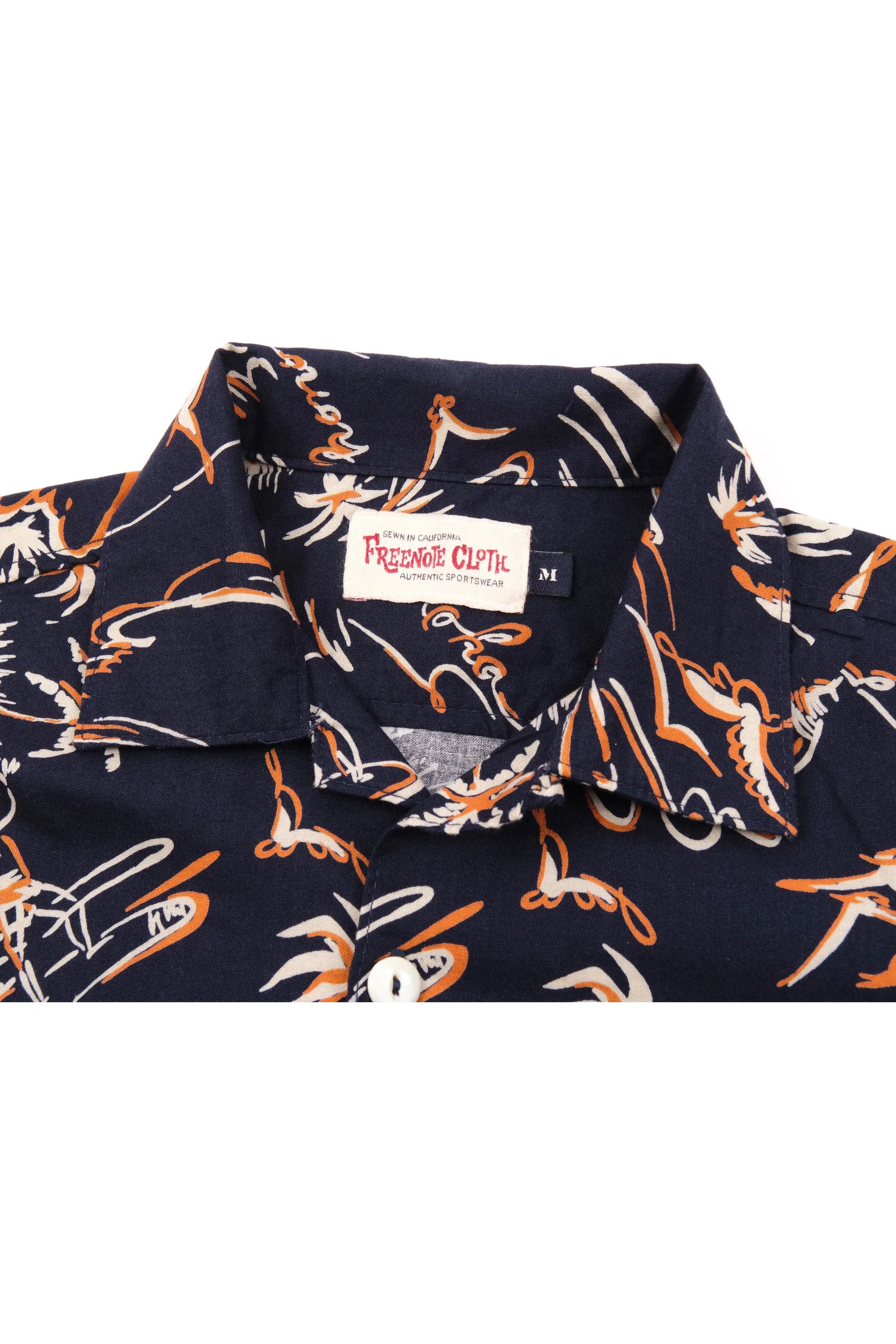 Dean Double Pocket SS Shirt - Aloha Navy - DUNE + SALT