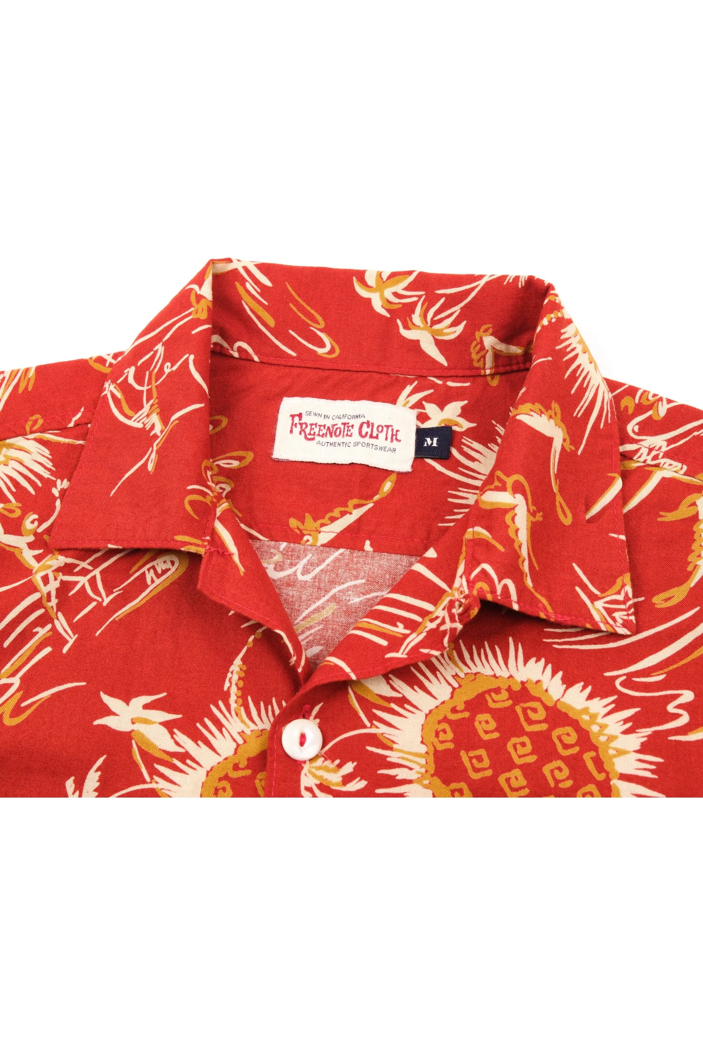 Dean Double Pocket SS Shirt - Aloha Red - DUNE + SALT