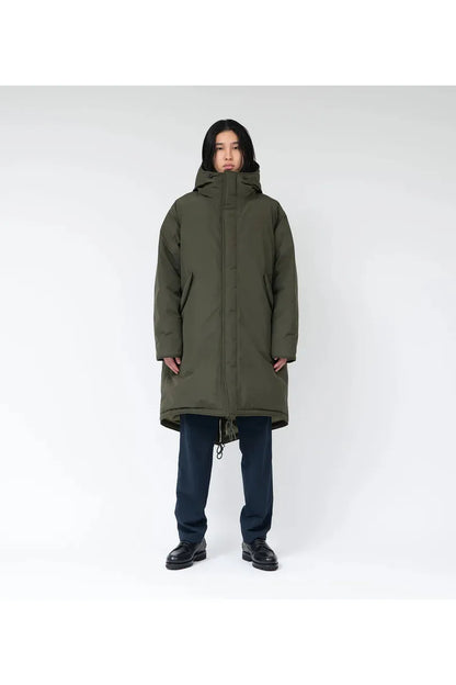 GORE-TEX Long Down Coat - Navy - DUNE + SALT