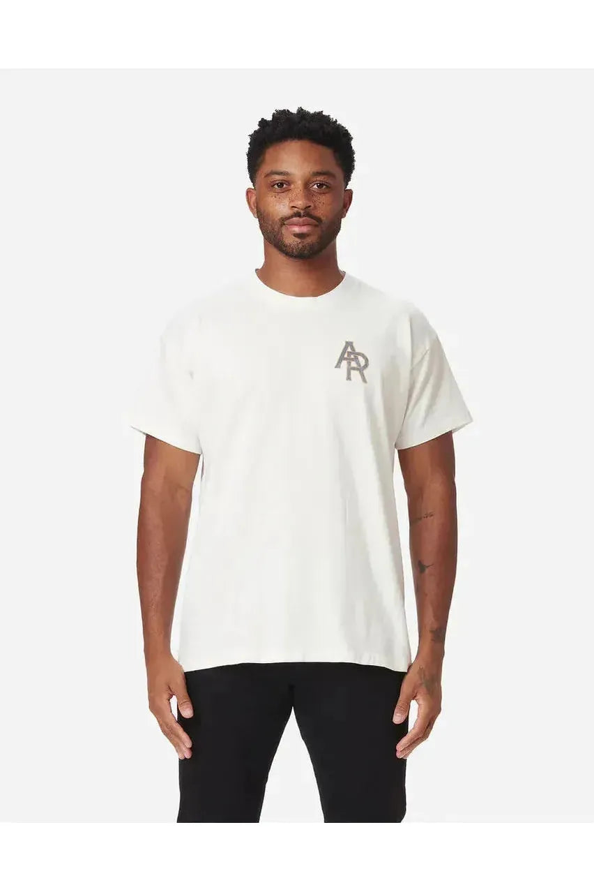 Heavy Crewneck SS Tee - Record White - DUNE + SALT