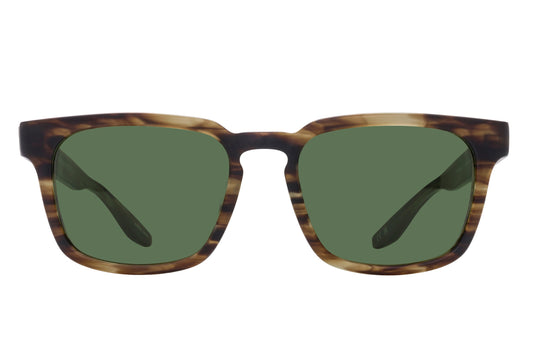 Barton Perreira Hamilton x 000 Sunglasses - Matte Cognac / Vintage Green - DUNE + SALT