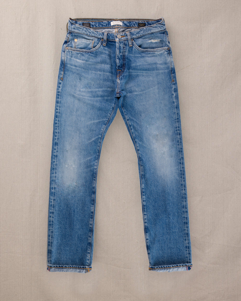 Harlan Straight Archive Selvedge 12oz - Carpenter Wash - DUNE + SALT
