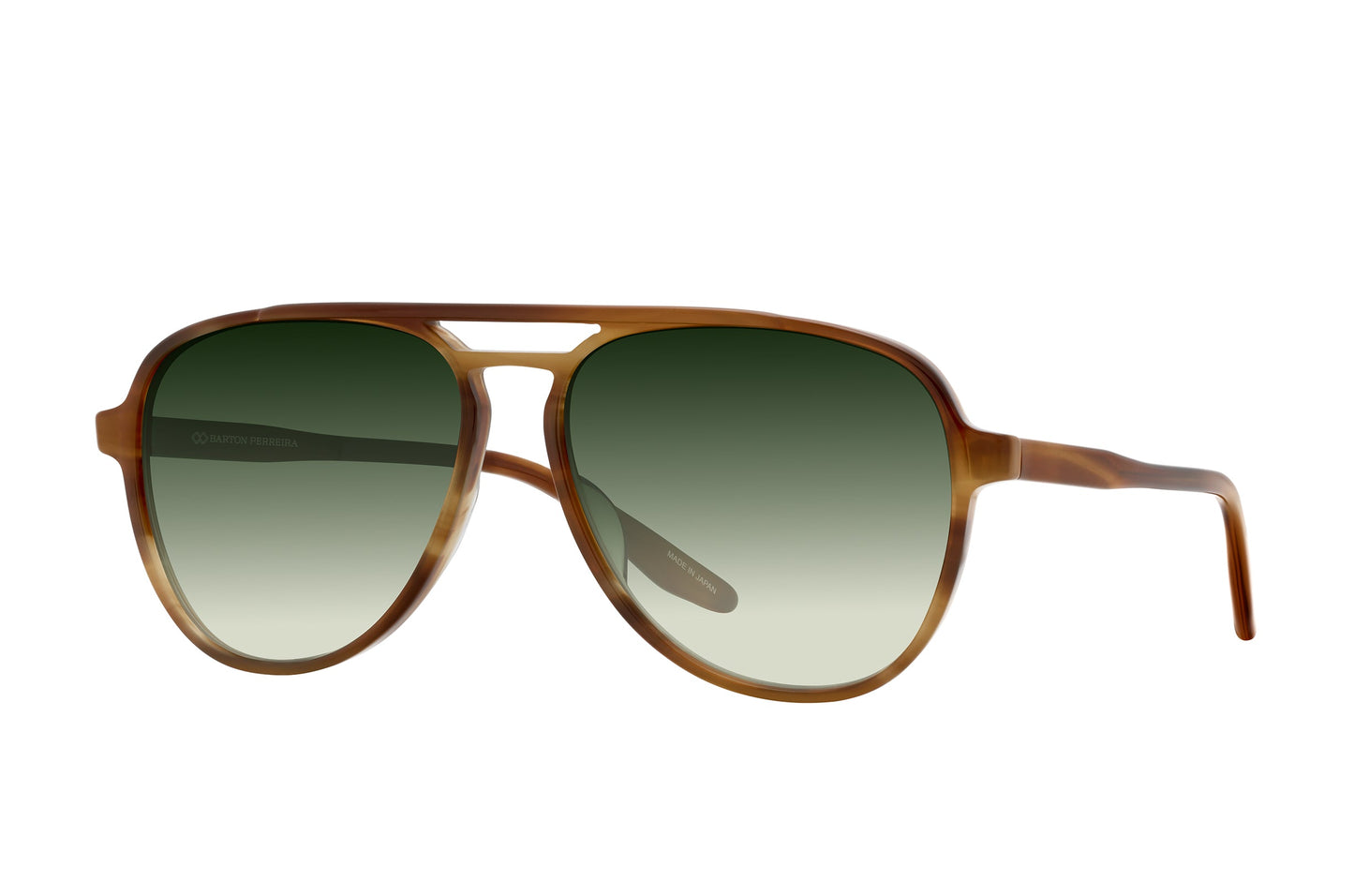 Barton Perreira Hartmann Sunglasses - Umber Tortoise / Julep - DUNE + SALT