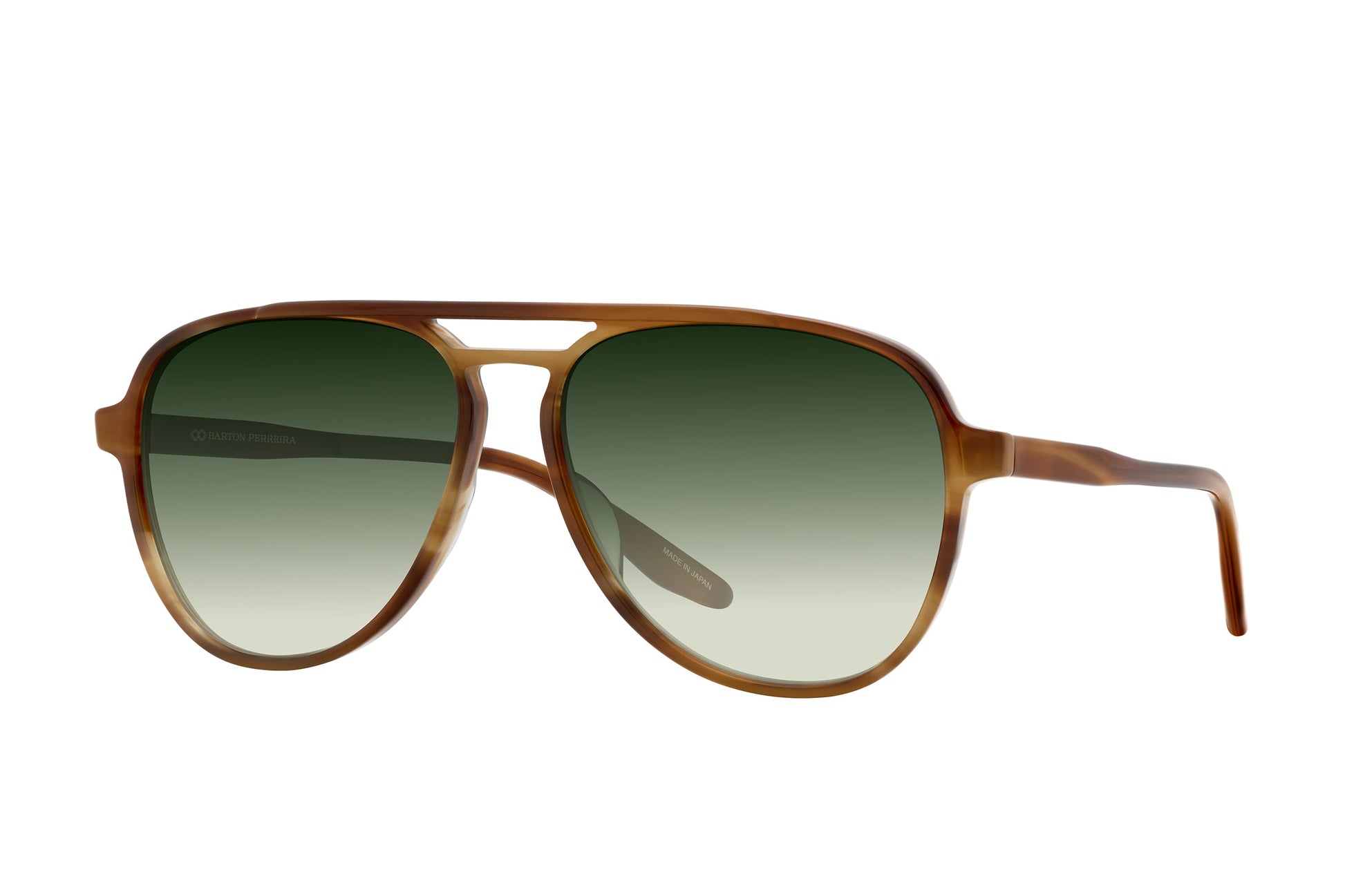 Barton Perreira Hartmann Sunglasses - Umber Tortoise / Julep - DUNE + SALT