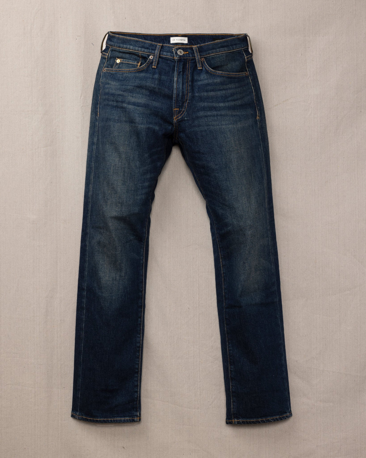 Men's Ace Rivington Harlan Straight Comfort 12oz jeans in Dirty Classic wash
