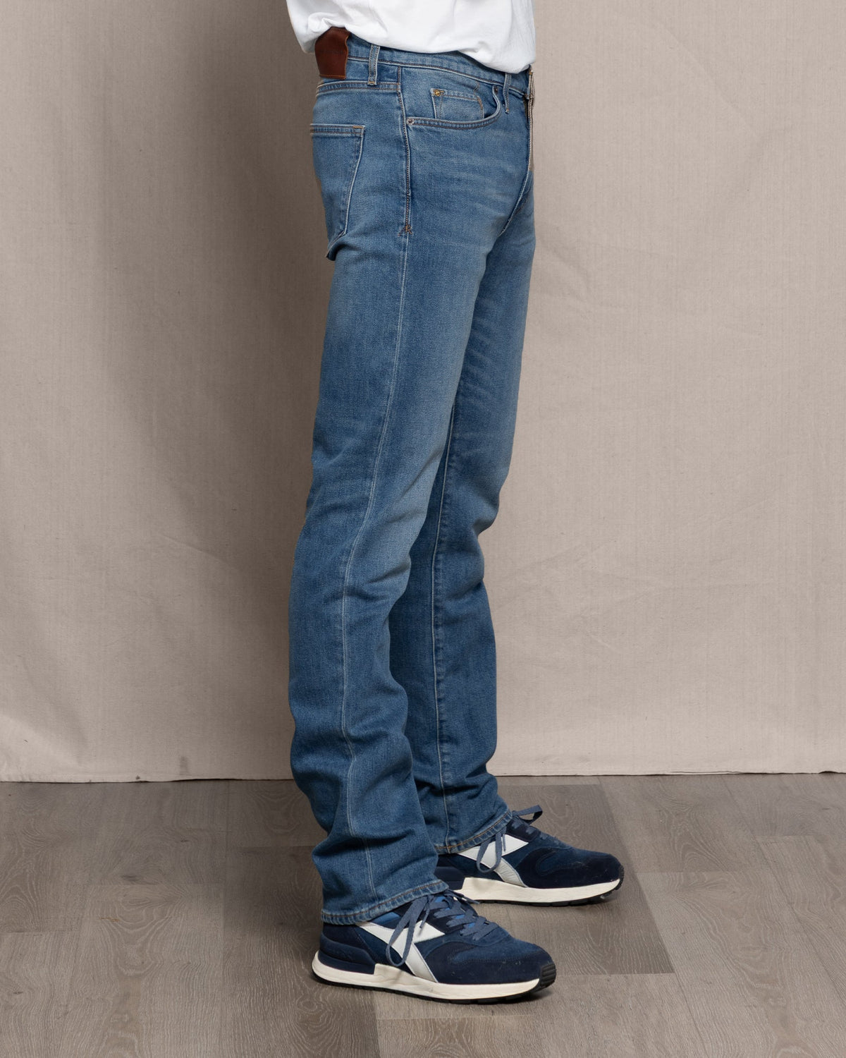 Men's Ace Rivington Harlan Straight Comfort 12oz jeans in Medium Classic wash
