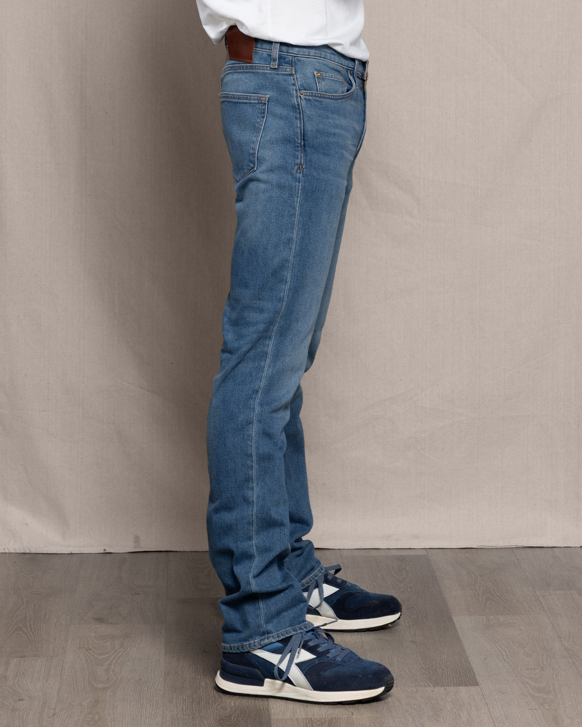 Men's Ace Rivington Harlan Straight Comfort 12oz jeans in Medium Classic wash