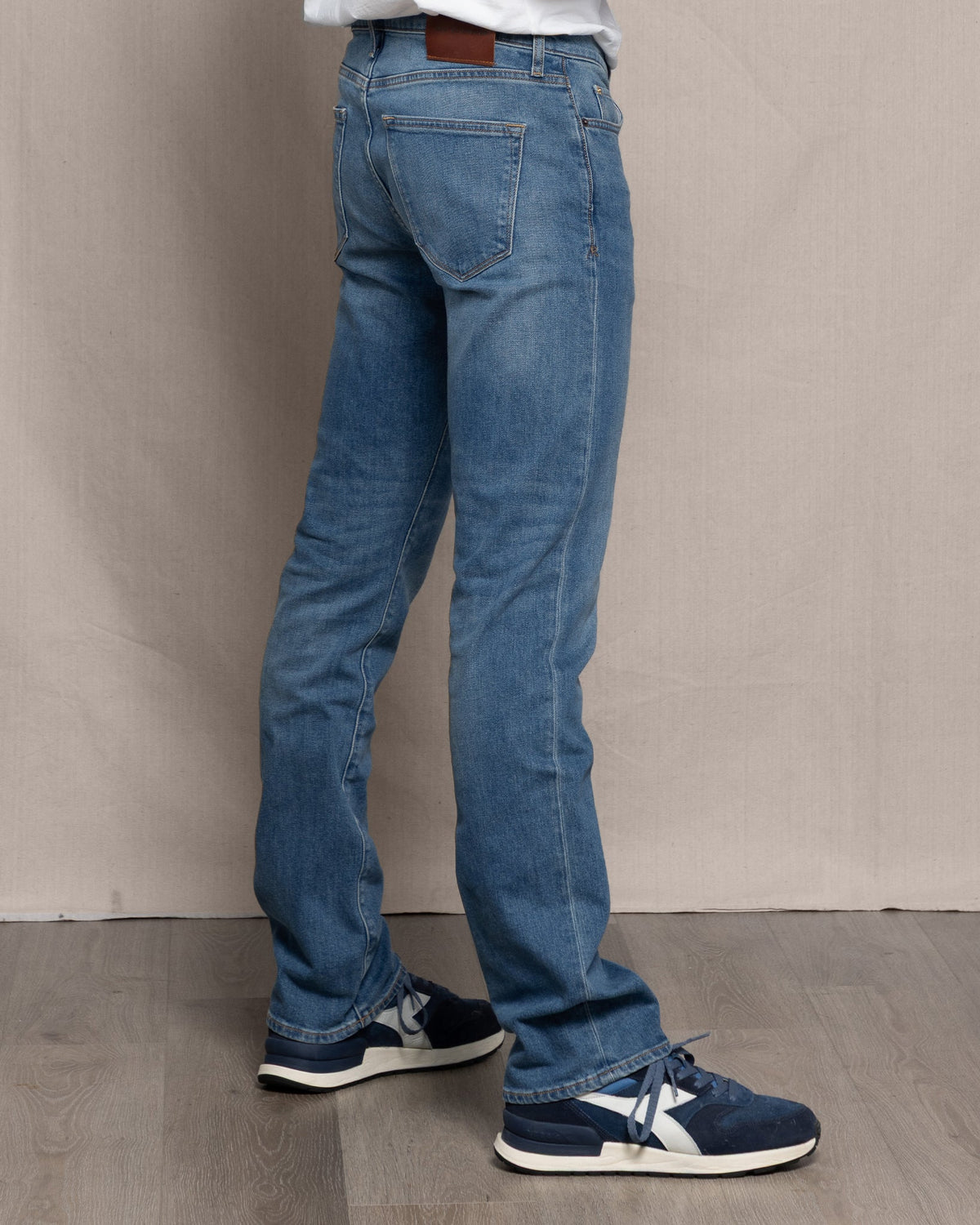 Men's Ace Rivington Harlan Straight Comfort 12oz jeans in Medium Classic wash