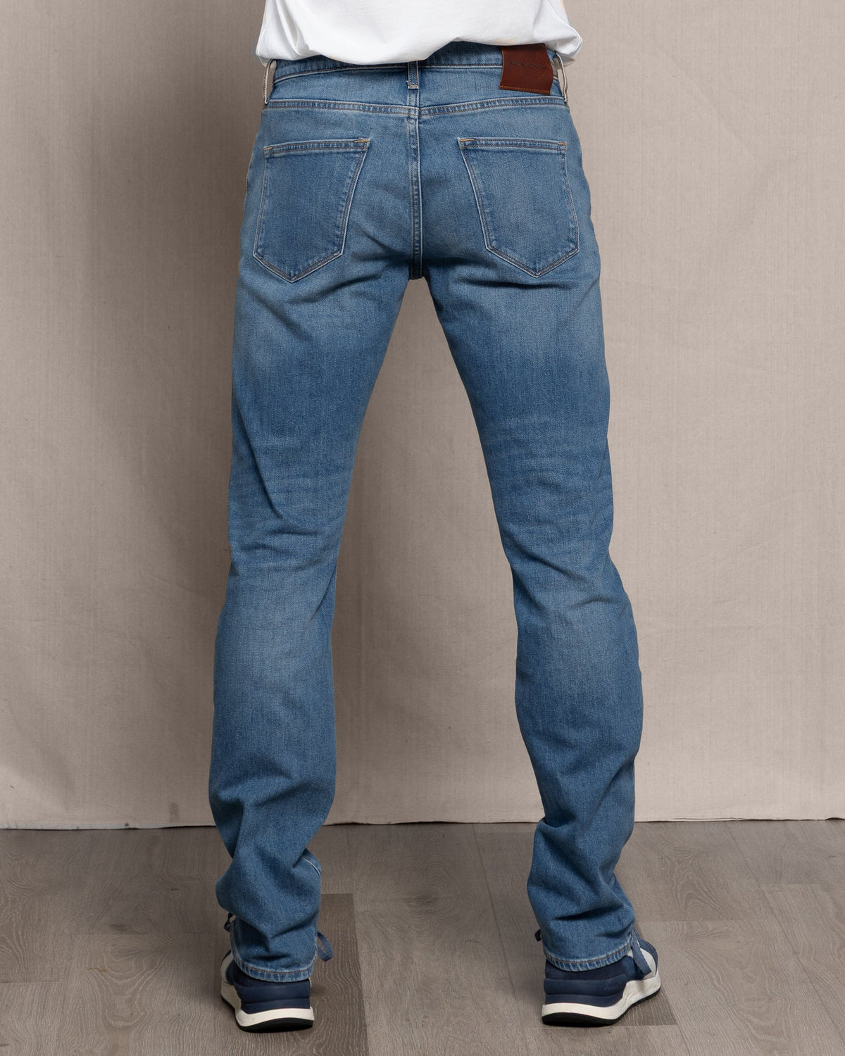 Men's Ace Rivington Harlan Straight Comfort 12oz jeans in Medium Classic wash