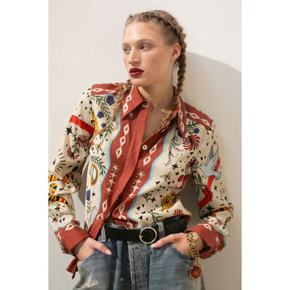 French Cuff Shirt - Curio Scarf