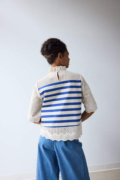 Breton Stripe Blouse - Stripes