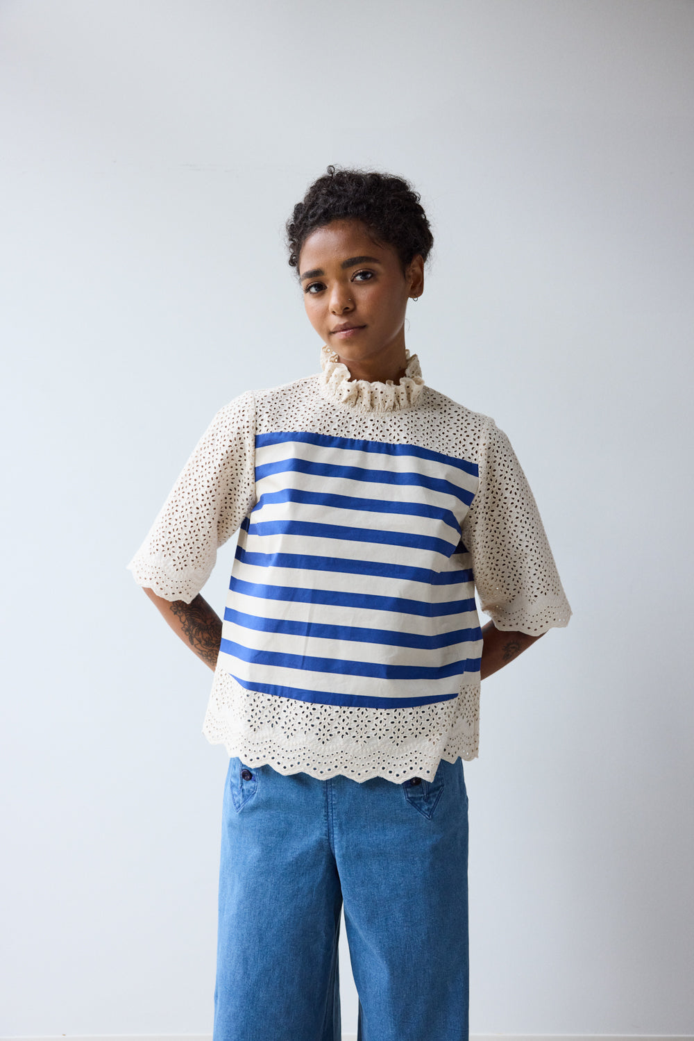 Breton Stripe Blouse - Stripes