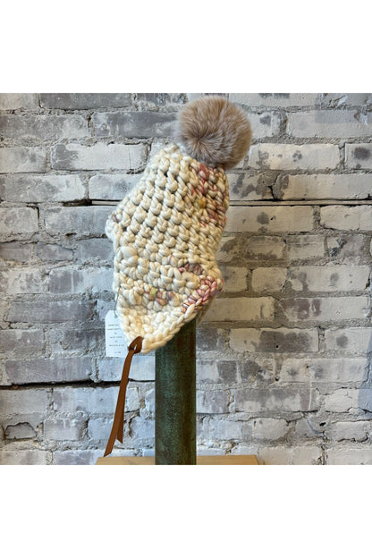 Twombly Fro Tri + Blush XL Pom - DUNE + SALT