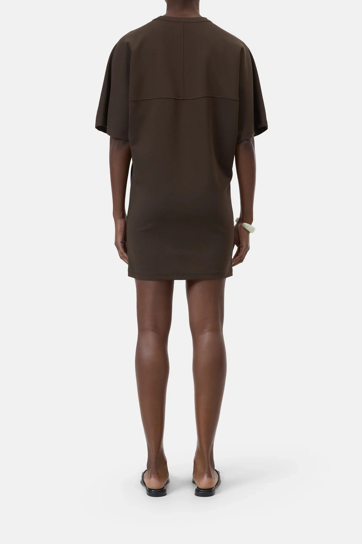 Closed Women's Deep Yoke Dress – Maple Brown Dark Slate Gray