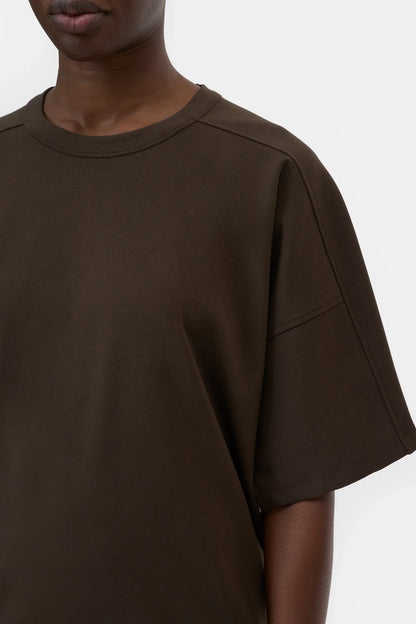 Closed Women's Deep Yoke Dress – Maple Brown Dark Slate Gray