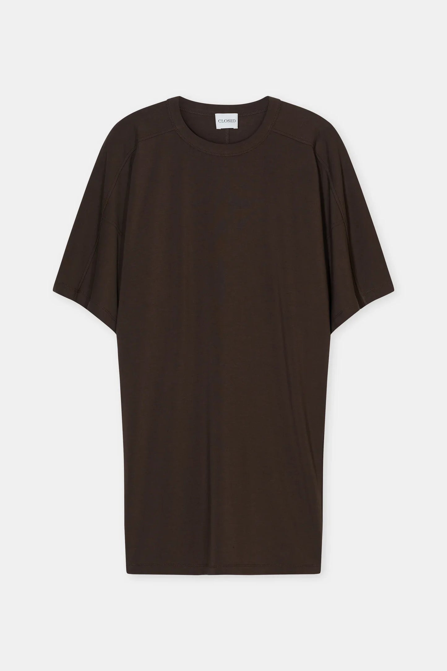 Closed Women's Deep Yoke Dress – Maple Brown Dark Slate Gray